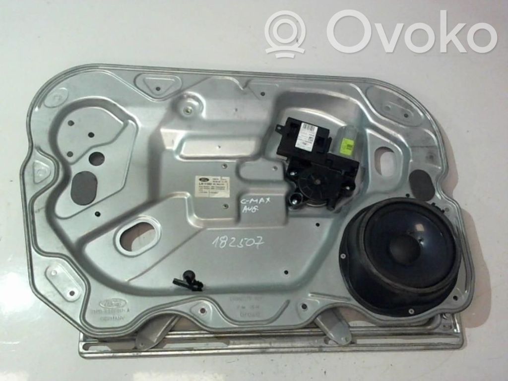 Ford C-MAX I Front door window regulator with motor 