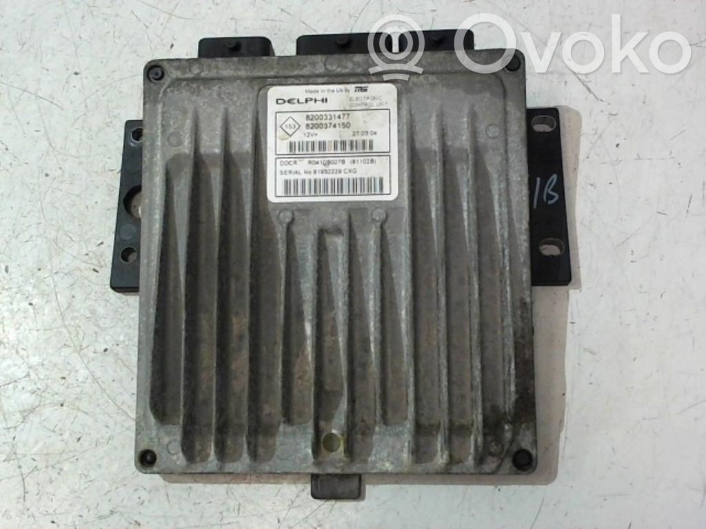 Renault Clio II Engine control unit/module 