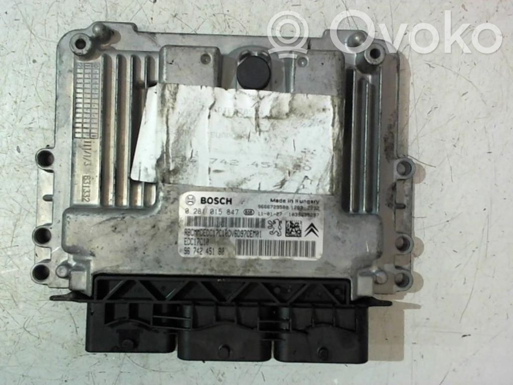 Peugeot 308 Engine control unit/module 