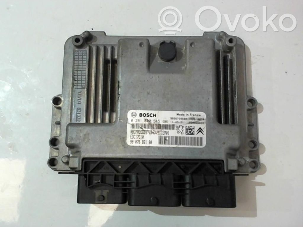 Citroen C3 Engine control unit/module 