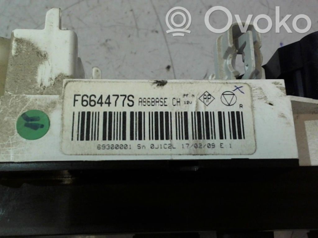 Citroen C3 Climate control unit 