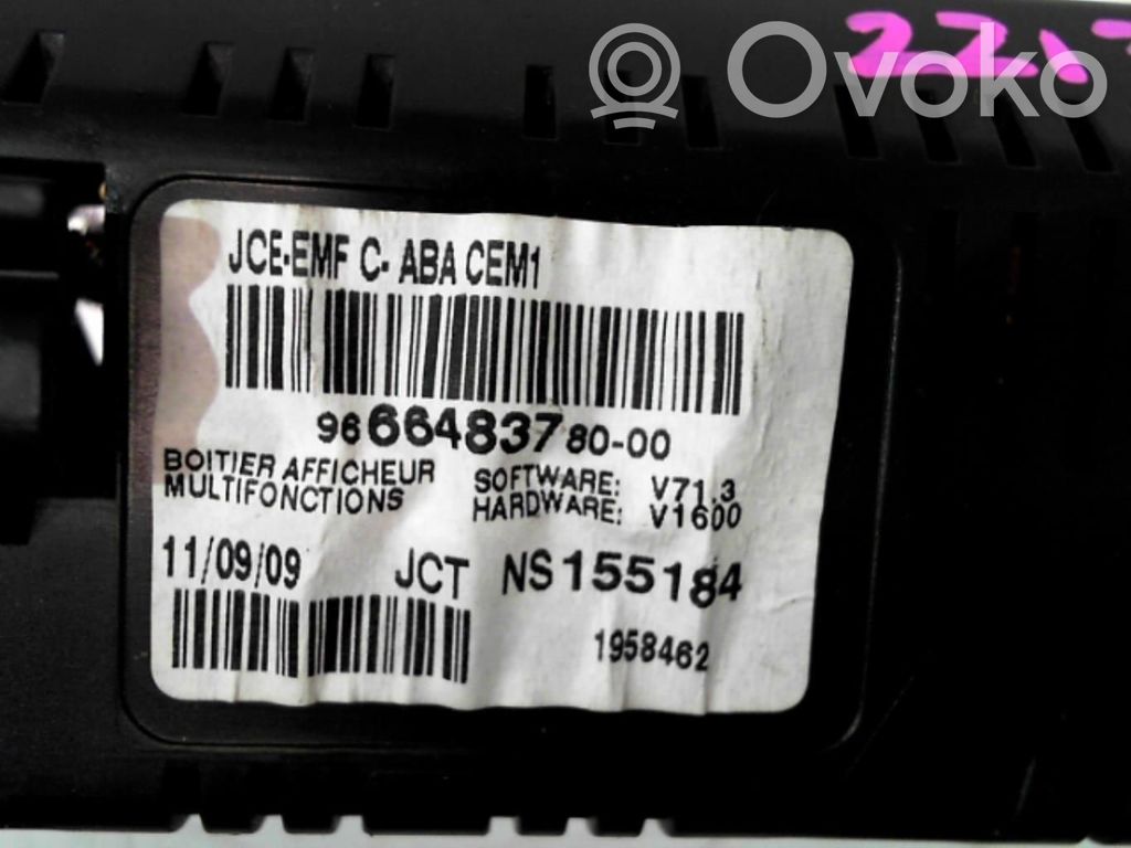 Citroen C4 I Screen/display/small screen 