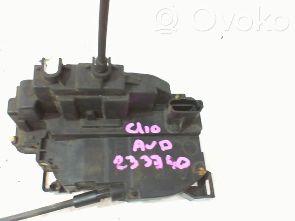 Renault Clio III Cerradura de puerta delantera 