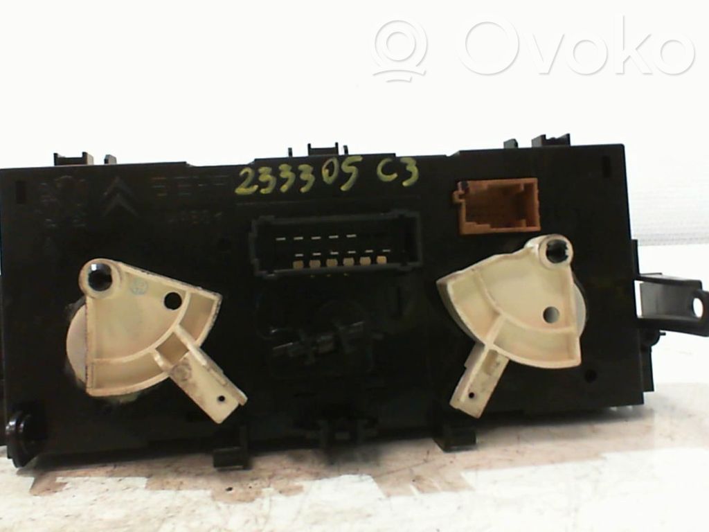 Citroen C3 Climate control unit 