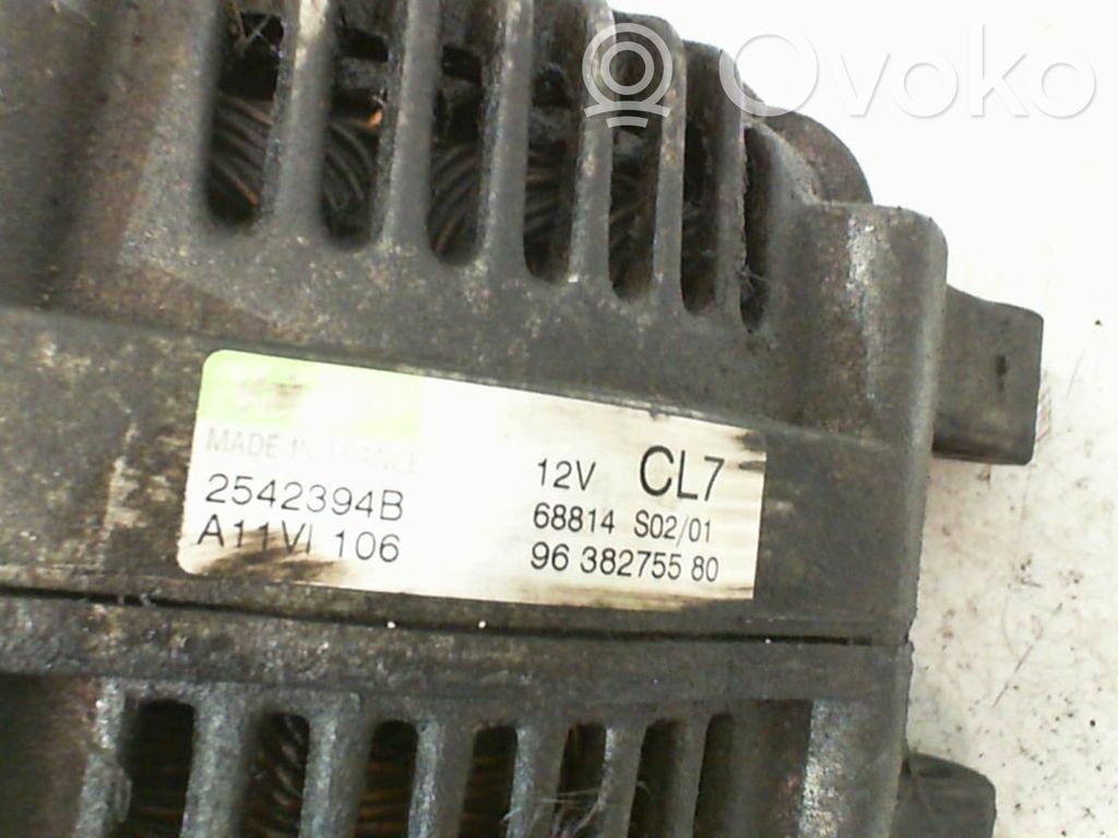 Peugeot 206 Generatorius 