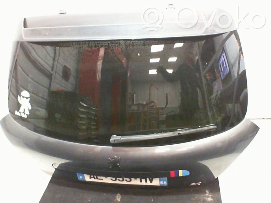 Peugeot 207 Tylna klapa bagażnika 