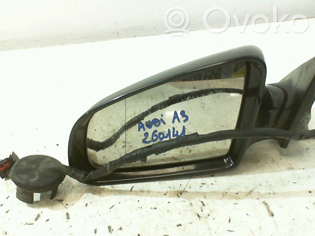 Audi A3 S3 A3 Sportback 8P Oglindă exterioară manuală 