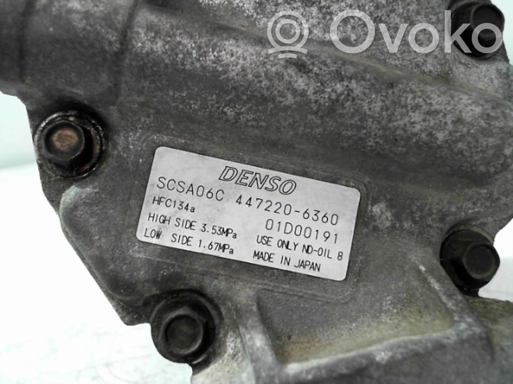 Compresseur de climatisation   883201A481,4472206360