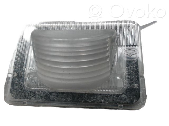 Mazda 5 Number plate light 