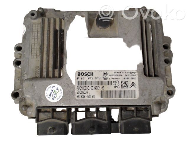 Engine control unit/module ECU   1940CC,1940CC,EDC16C34PSA