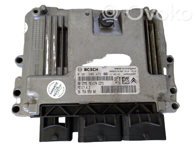 Peugeot 207 CC Engine control unit/module ECU 
