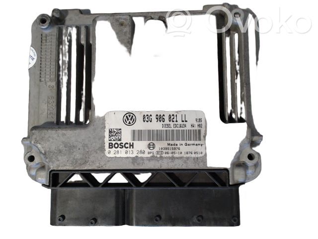 Seat Leon (1P) Engine control unit/module ECU 