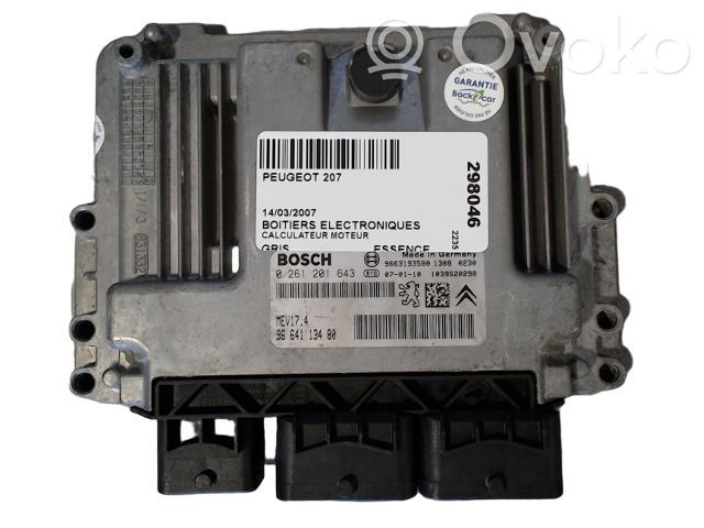 Peugeot 207 Engine control unit/module ECU 