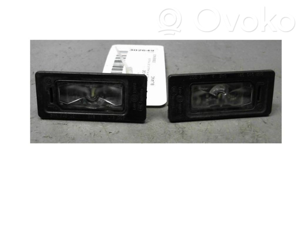 Luce targa   5NA943021,5NA943021