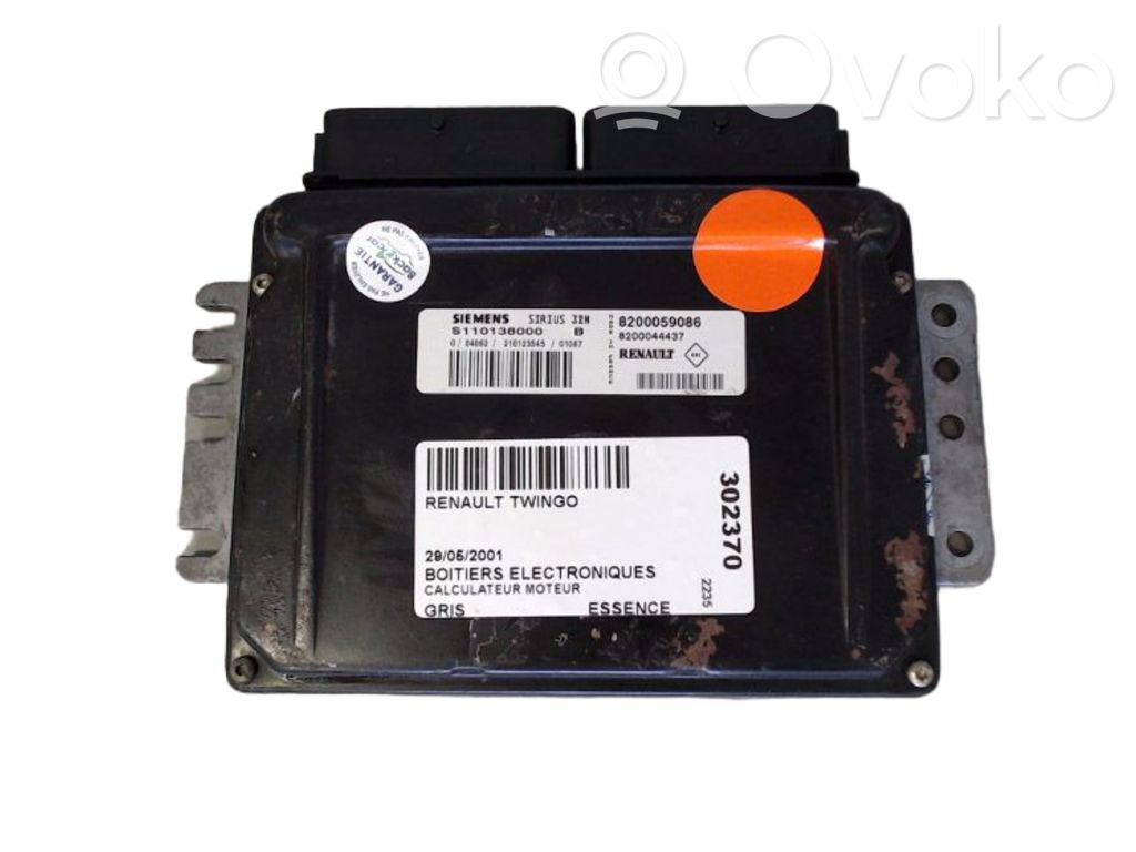 Renault Twingo I Komputer / Sterownik ECU silnika 