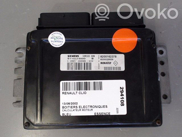 Renault Clio II Centralina/modulo motore ECU