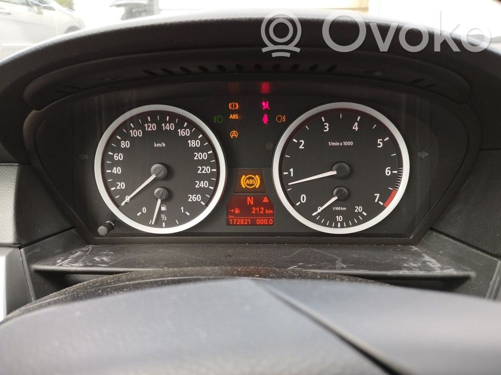 BMW 5 E60 E61 Speedometer (instrument cluster) 