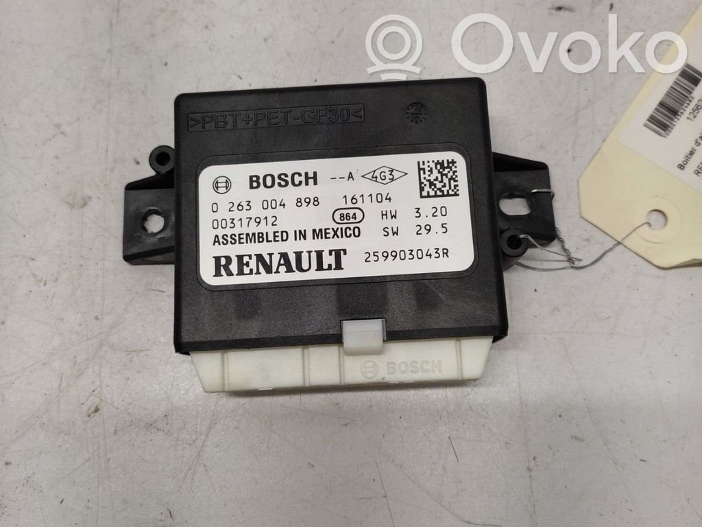 Renault Megane IV Unitate/modul de comandă parcare PDC 