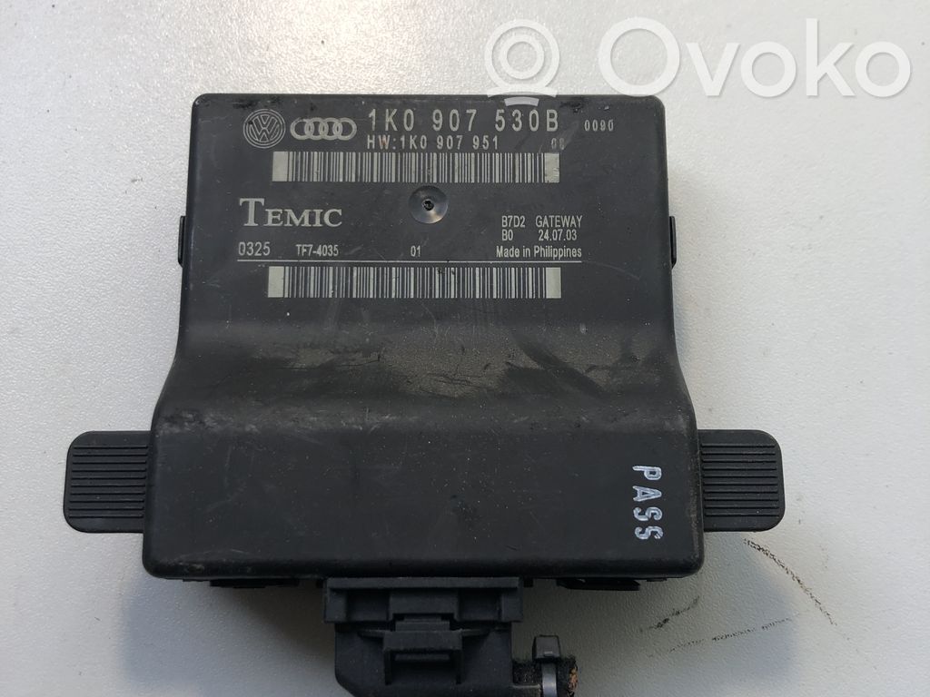 Volkswagen PASSAT B7 Gateway control module 