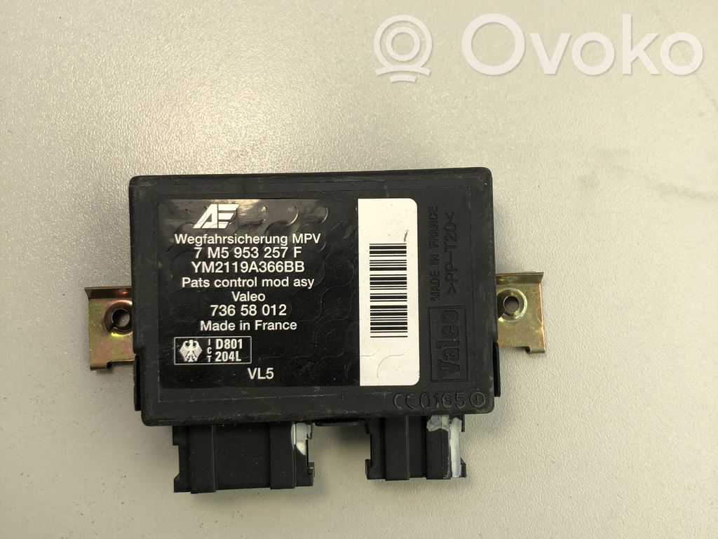 Immobilizer control unit/module   73658012,73658012,7M5953257F