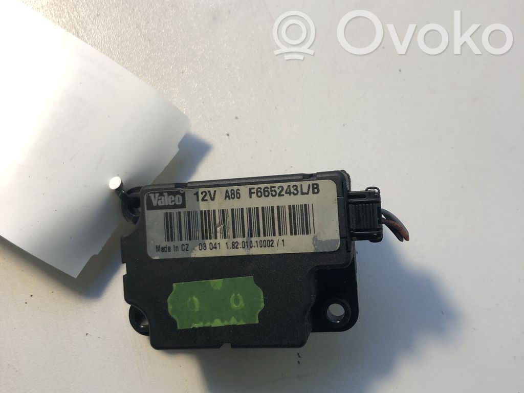 Citroen C3 Tuloilmaventtiilin käyttömoottori 