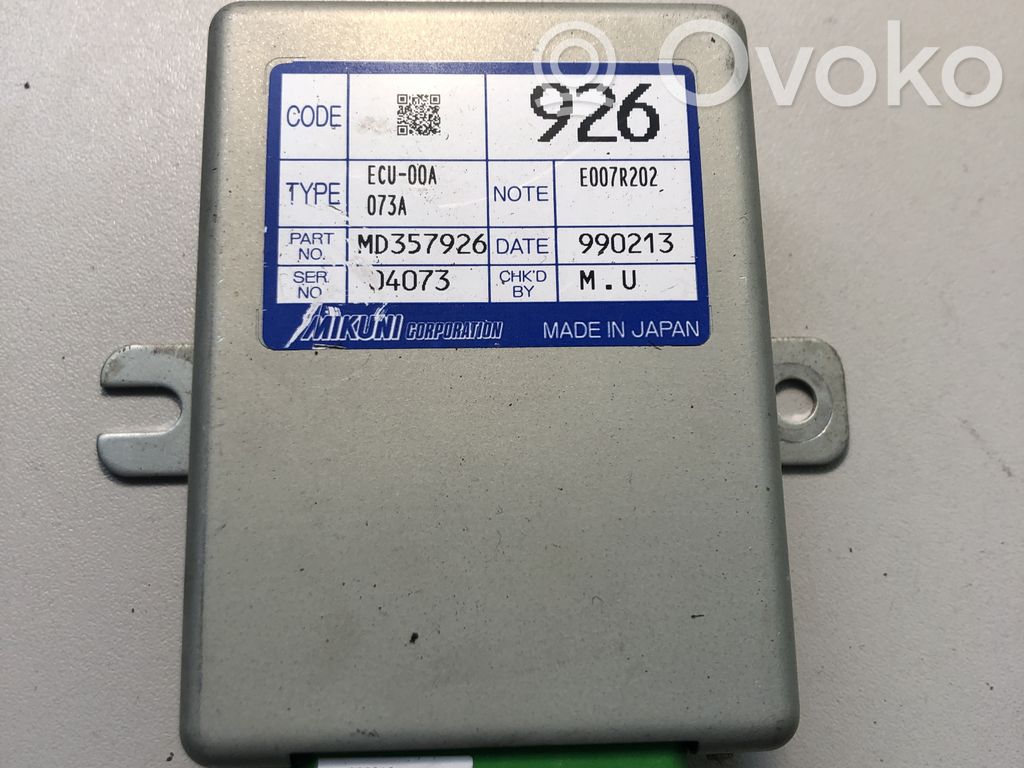 Autres unités de commande / modules   MD357926,MD357926