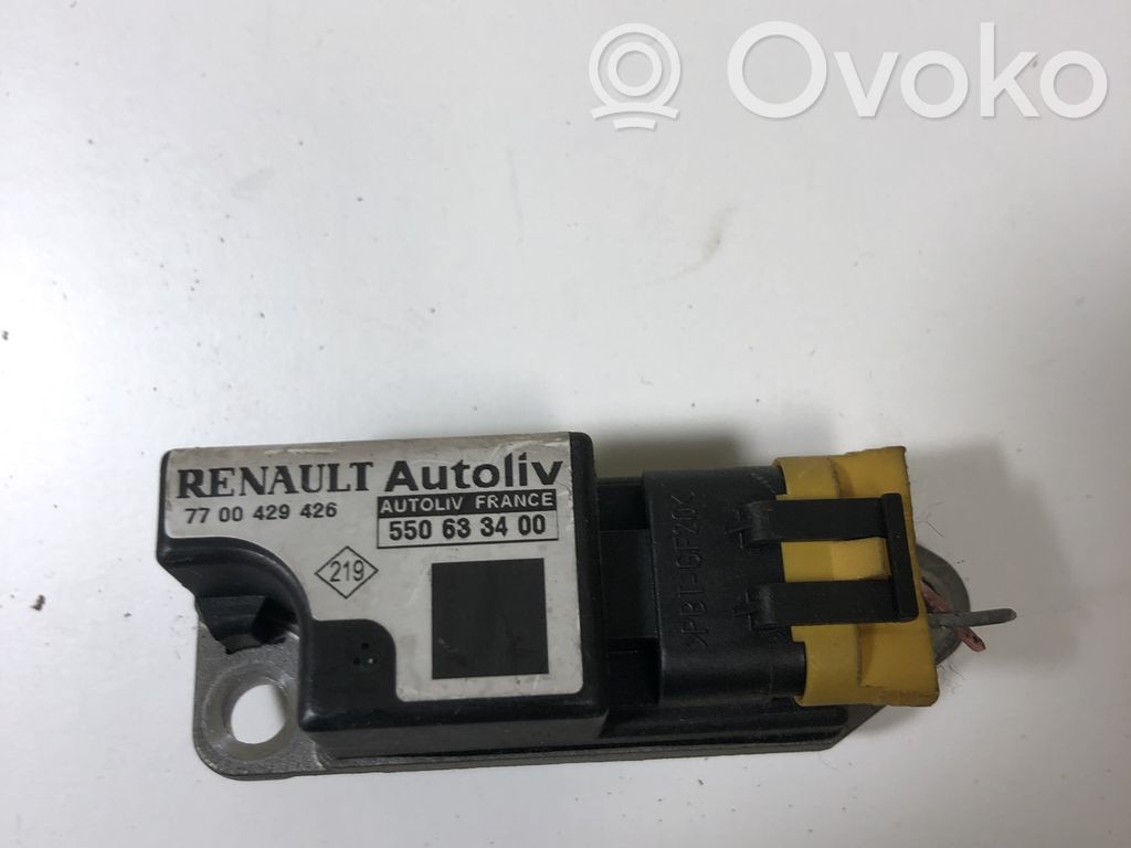 Renault Scenic I Airbagsensor Crashsensor Drucksensor 