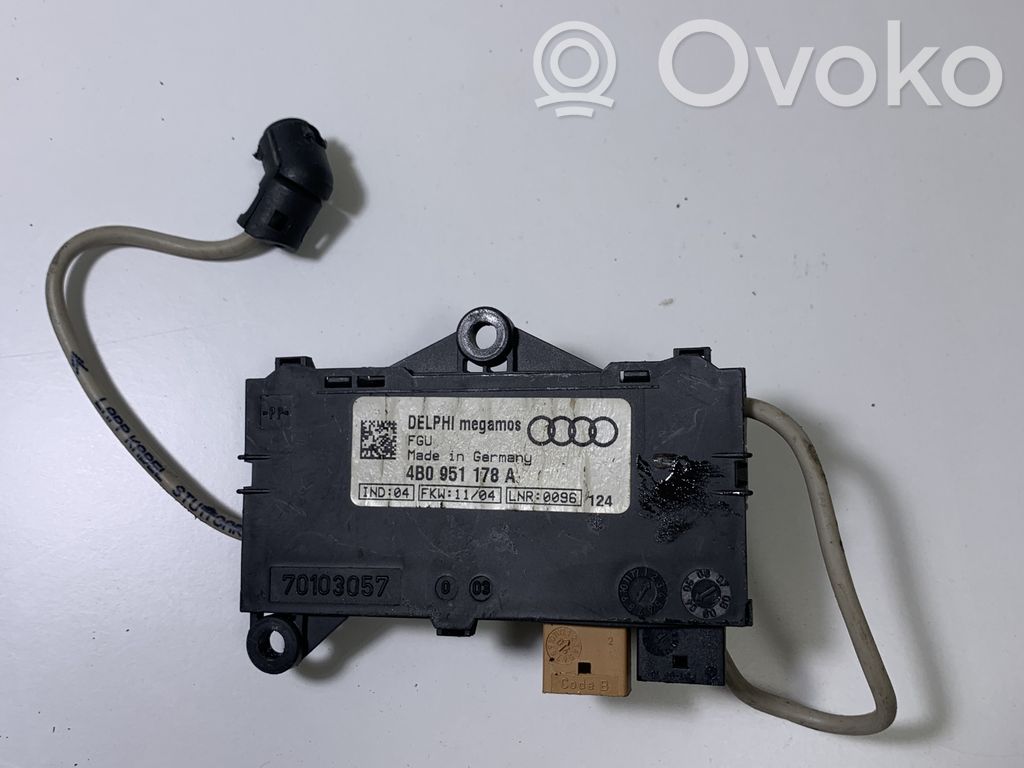Audi A6 S6 C5 4B Alarm control unit/module 