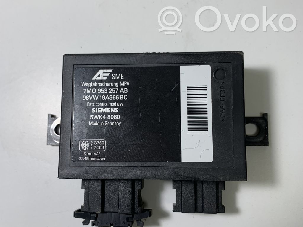 Volkswagen Sharan Immobilizer control unit/module 