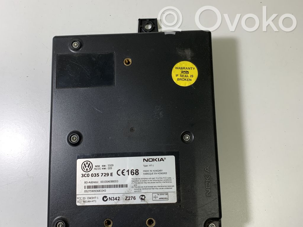 Volkswagen PASSAT B6 Phone control unit/module 
