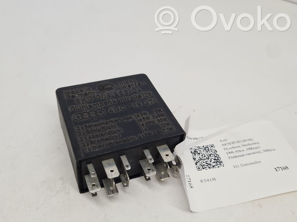Audi A4 S4 B5 8D Autres relais 