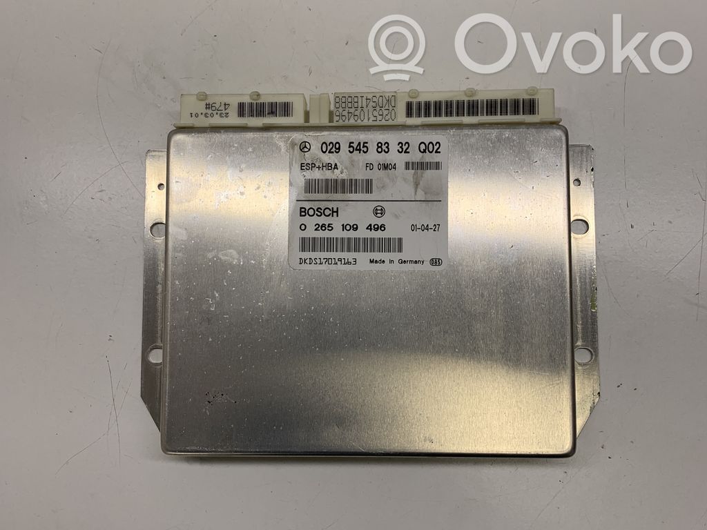 Mercedes-Benz A W168 Sterownik / Moduł ECU 