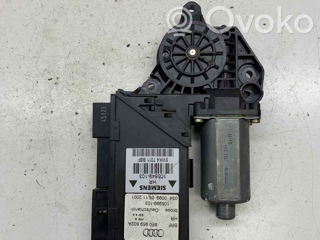 Audi A4 S4 B6 8E 8H Silniczek podnoszenia szyby drzwi tylnych 