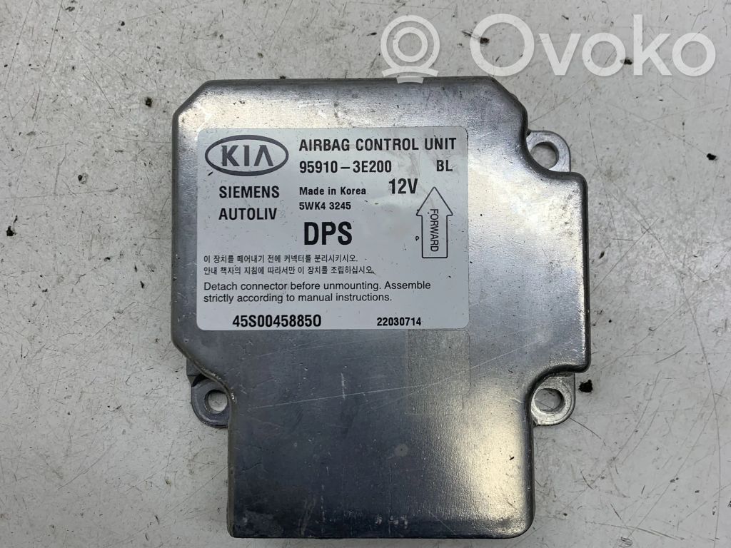 KIA Sorento Airbag control unit/module 
