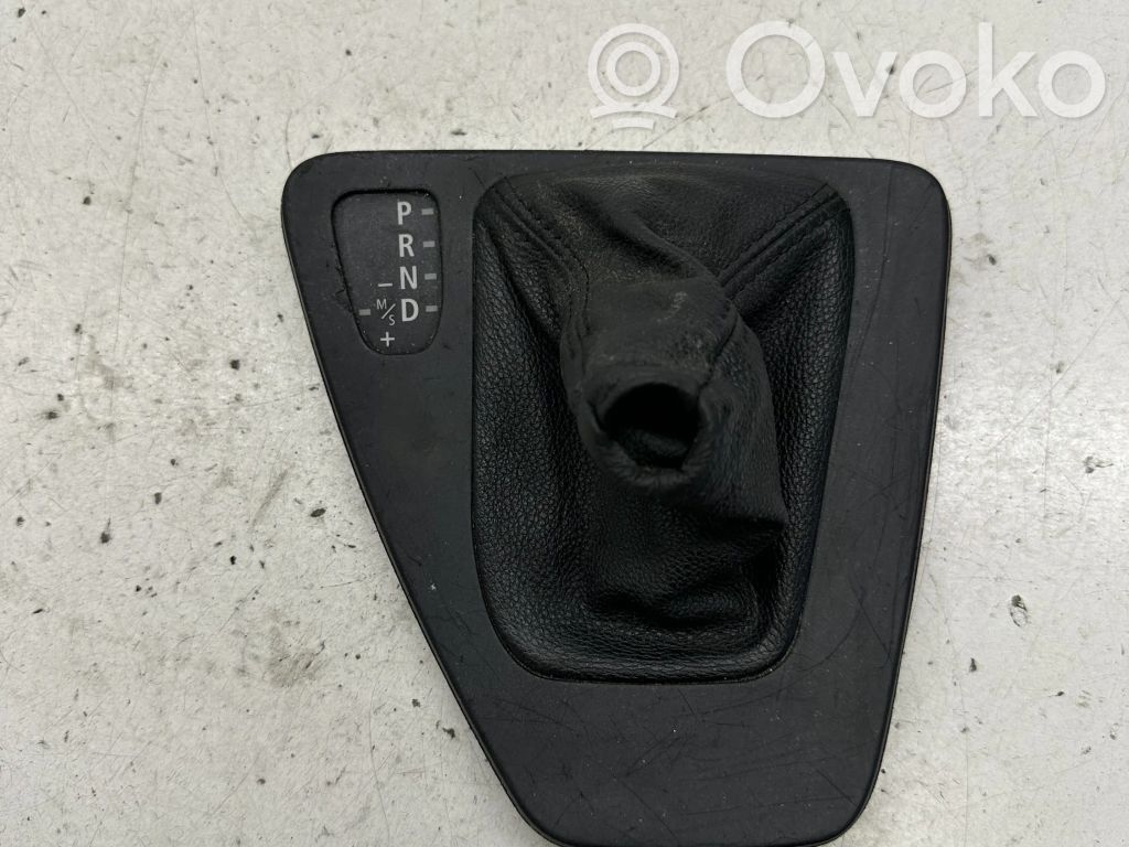 BMW 3 E90 E91 Revêtement pommeau de levier de vitesses cuir 