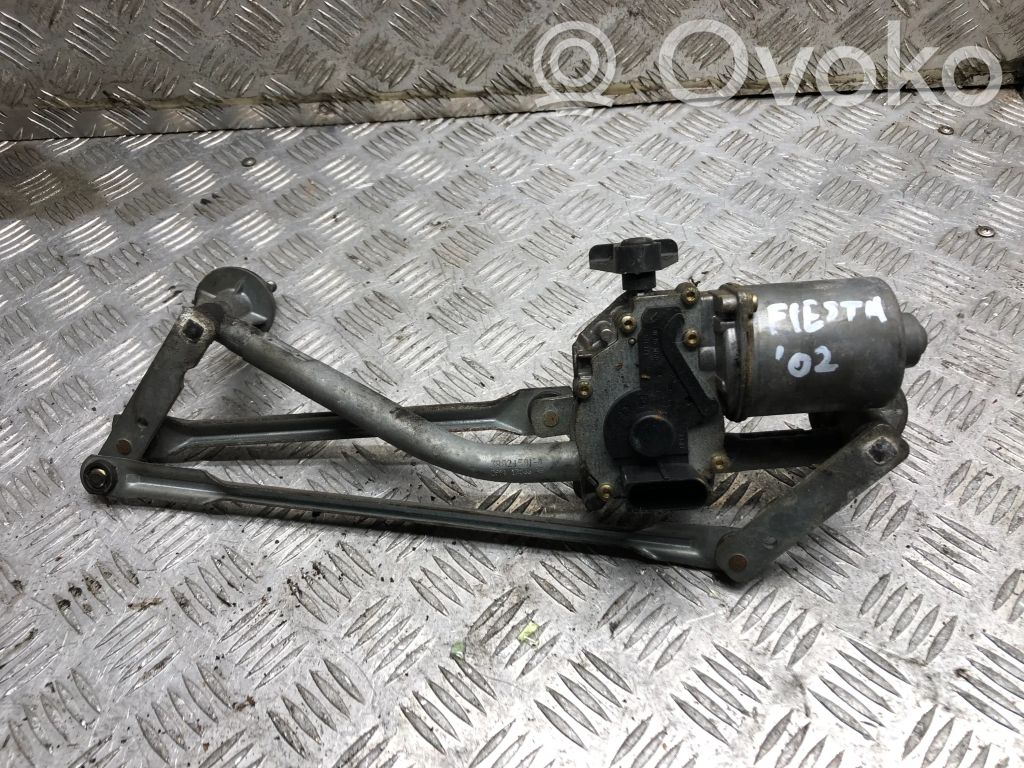 Ford Fiesta Wischergestänge Wischermotor vorne 
