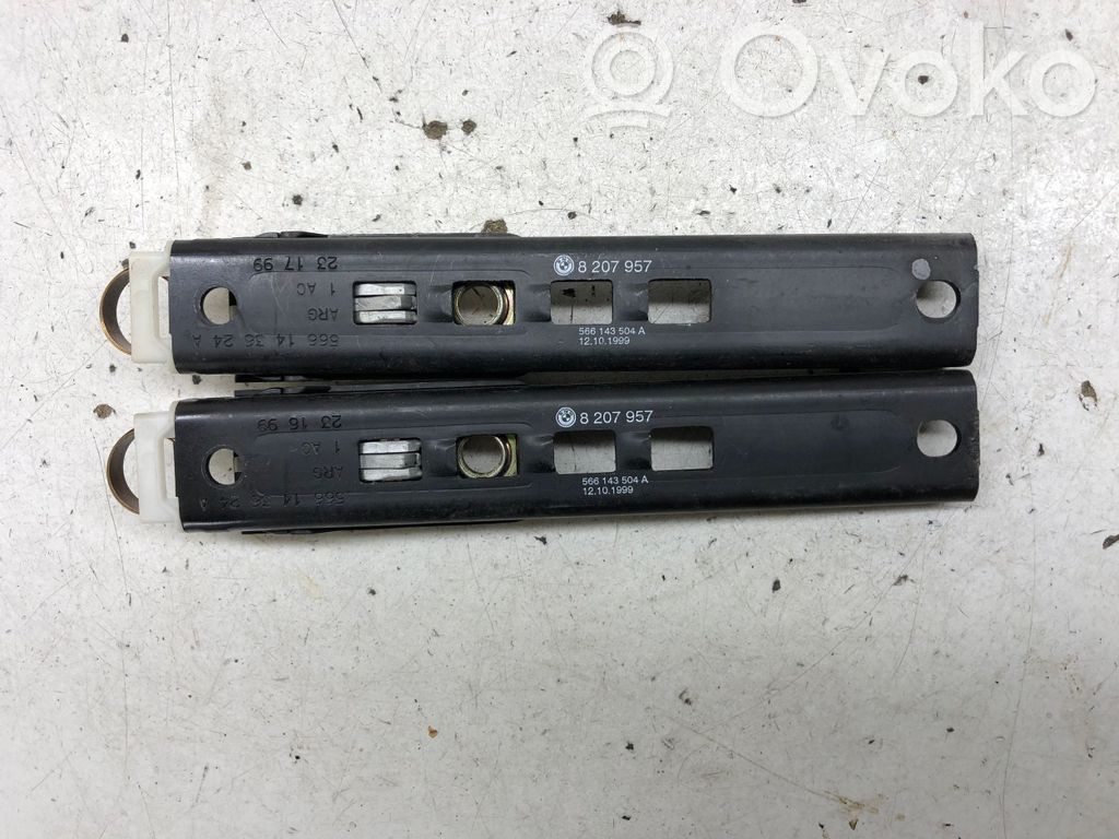 BMW 3 E46 Riel de ajuste del cinturón de seguridad 