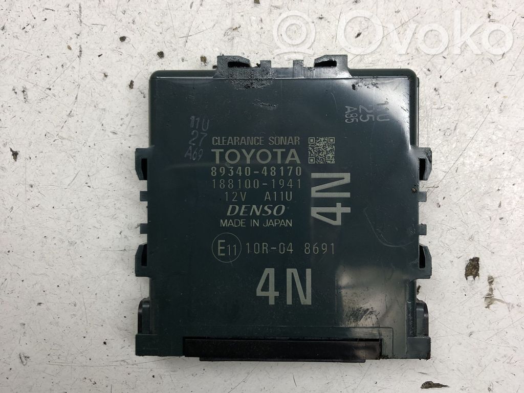 Other control units/modules   8934048170,1881001941