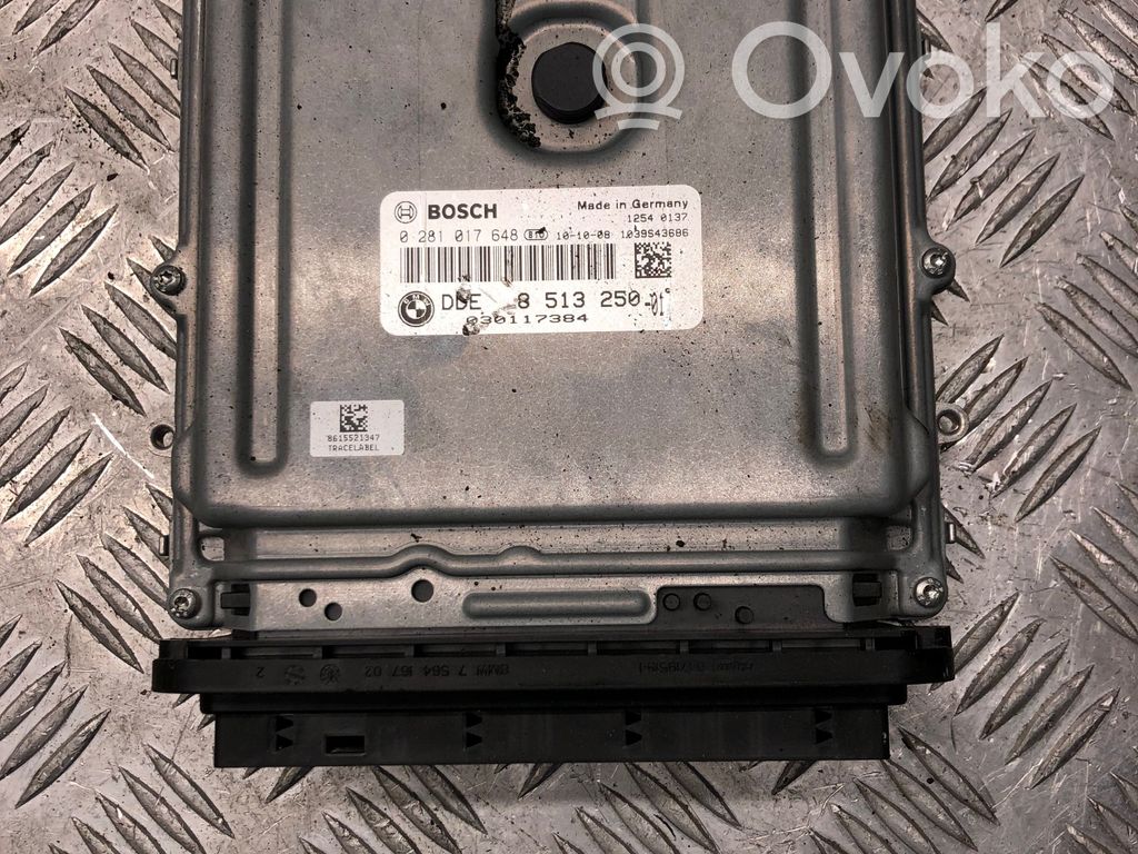 BMW 5 F10 F11 Unidad de control/módulo del motor 