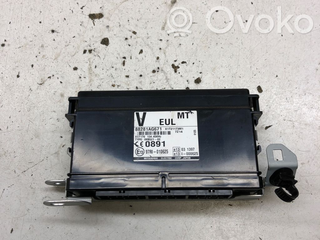 Subaru Legacy Komforto modulis 