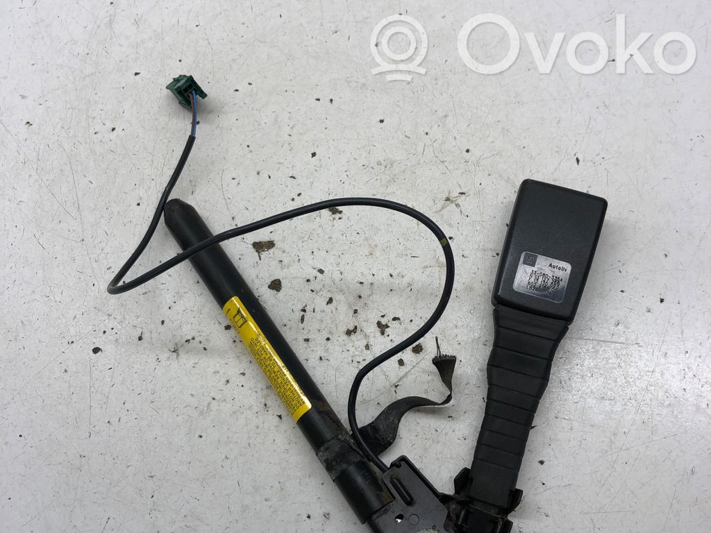 Opel Astra H Hebilla del cinturón delantero 