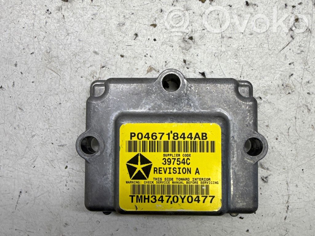 Chrysler PT Cruiser Module de contrôle airbag 