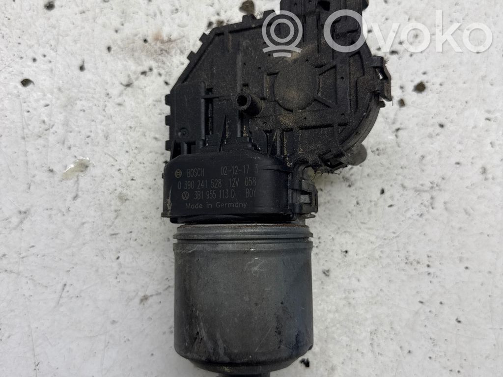 Volkswagen PASSAT B5.5 Mechanizm i silniczek wycieraczek szyby przedniej / czołowej 