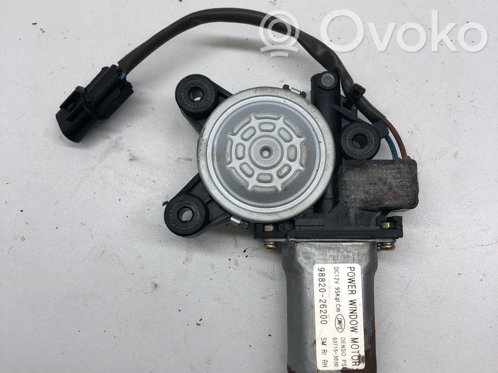 Hyundai Santa Fe Takaoven ikkunan nostomoottori 