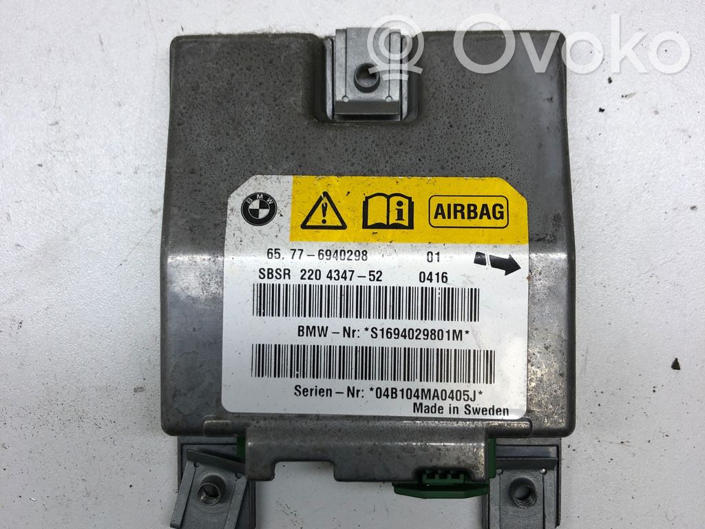 Module de contrôle airbag   6940298,65776940298
