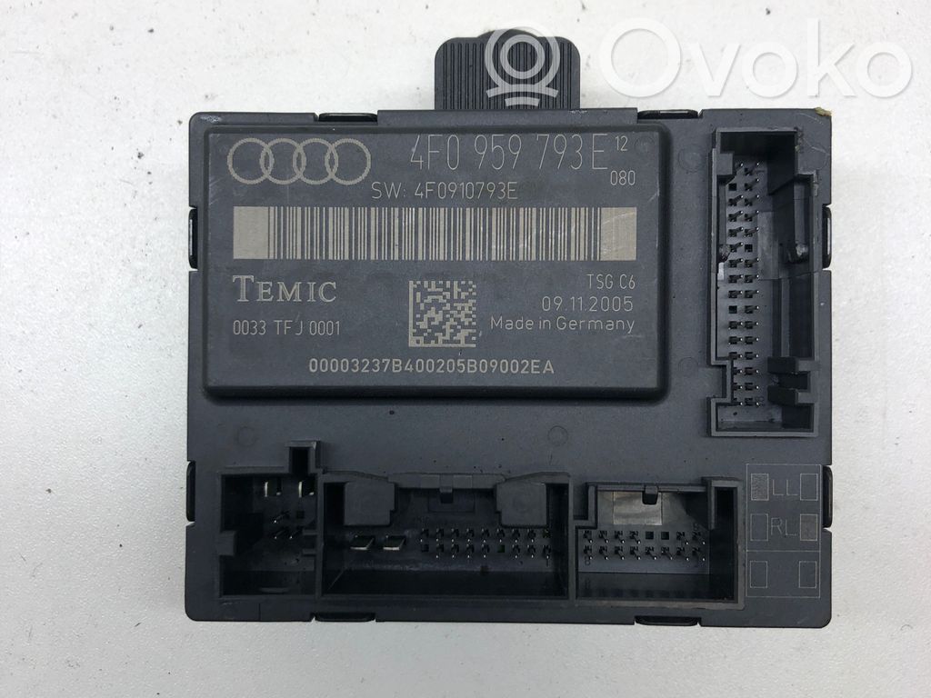 Door control unit/module   4F0959793E,4F0910793E