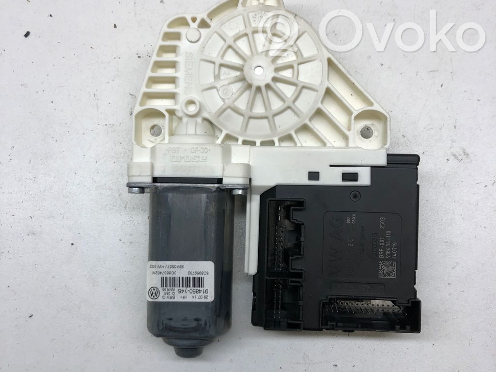 Volkswagen PASSAT CC Silnik regulatora szyby drzwi przednich 