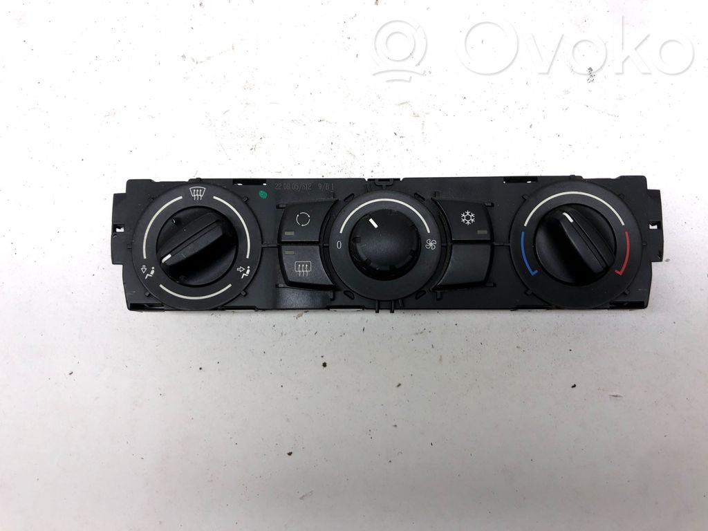 BMW 3 E90 E91 Ilmastoinnin ohjainlaite 