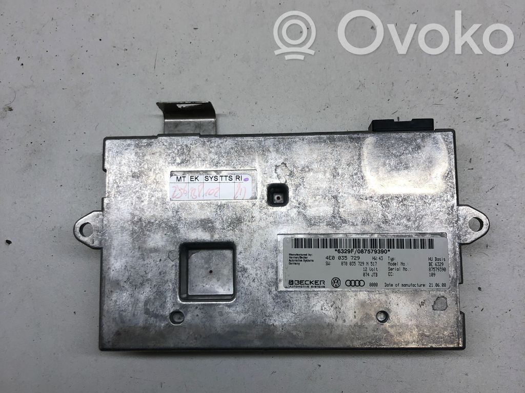 Multimedian ohjauslaite   4E0035729,8T0035729N