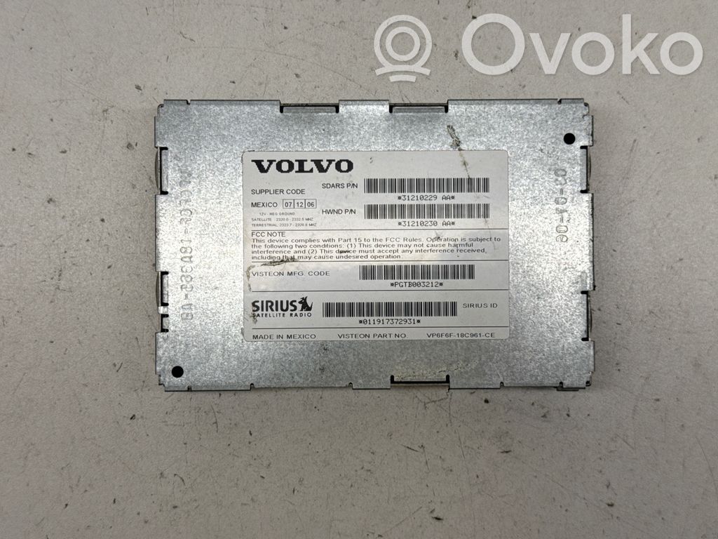 Autres unités de commande / modules   31210229AA,PGTB003212,011917372931,31210230A